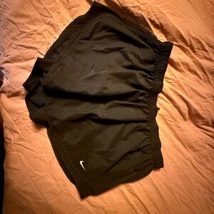 Nike Women Black Athletic Running Shorts